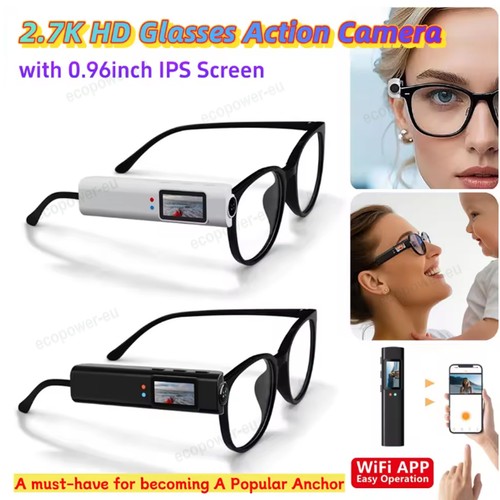 Brillen kamera wifi - 2.7k,