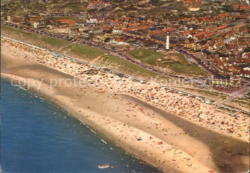 Egmond aan zee fliegeraufnahme - zee,