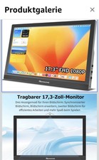 17,3 Zoll 60Hz Tragbarer