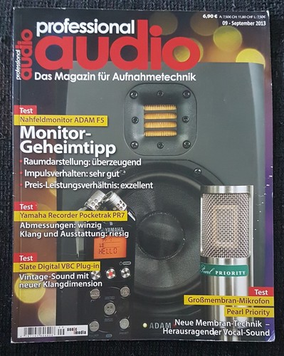 Professional audio magazin - audio,