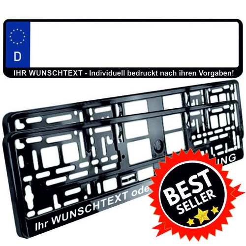 Kennzeichenhalter mit