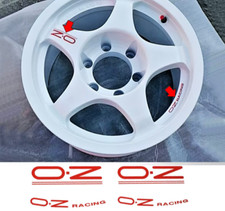 oz racing WRC Aufkleber Oz