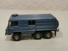 Roco Miniatur H0 1:87 1706 Pinzgauer 6x6 Kastenwagen "Blau" Rarität NEU ohne OVP