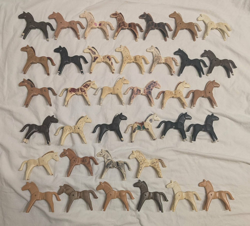 Playmobil pferde 30x 1974 - 30x,