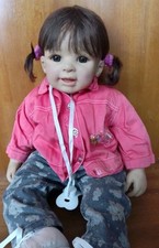 Künstlerpuppe" Jasmine" von Doris Stannat., Inkl. Zertifikat