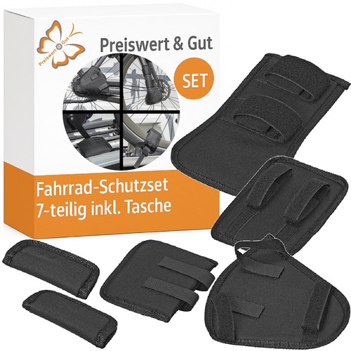Teiliges fahrrad schutzset - 7-teiliges, fahrrad-schutzset