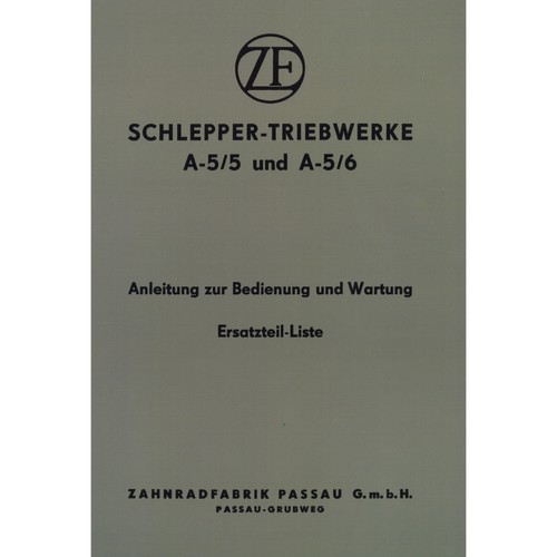 Friedrichshafen triebwerk - zf,