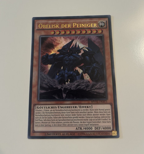 Obelisk der - yu-gi-oh!,