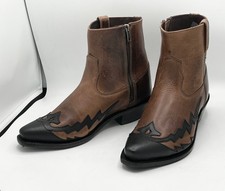 Westernstiefel leder boots - westernstiefel,