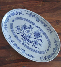 Fleischplatte  Zwiebelmuster