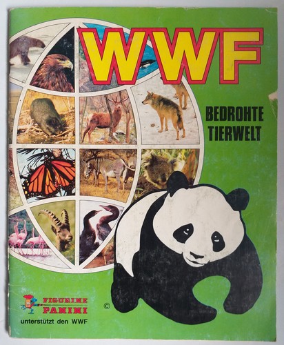 Panini wwf bedrohte tierwelt - bedrohte,