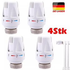 4x Thermostatkopf Heizkörper