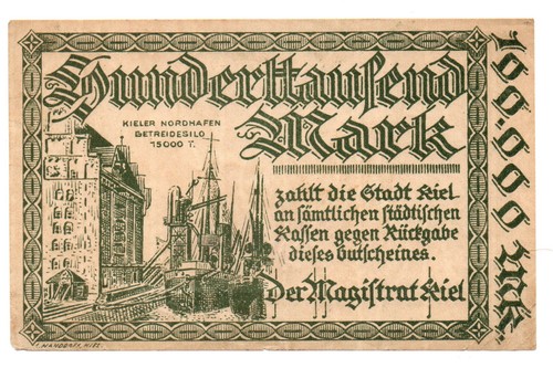 Hunderttausend mark kiel - mark, kiel-