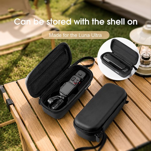 Black single camera storage - black, single-camera