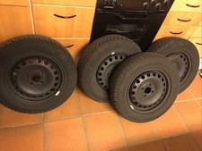 Orginal VW Up Winterkompletträder Semperit 165/70 R14T  auf Stahlfelgen 5Jx14