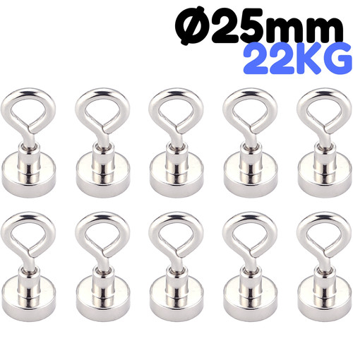 Neodym magnetösen 25 mm - magnetösen,