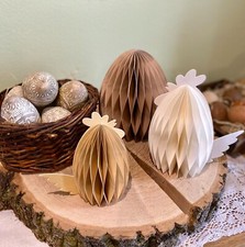 Huhn Hahn Osterei Osterdeko