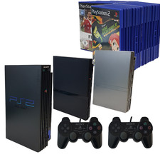 PS2 Sony Playstation 2 Konsole + HDMI-Adapter mit Controller, Spiele zur Auswahl