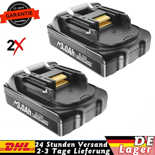 Für makita akku 18v 0ah - 2x,