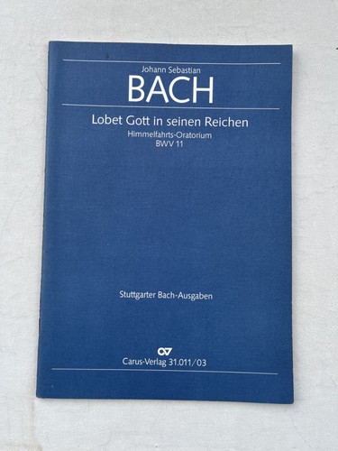 Noten bach lobet gott - j.s.,