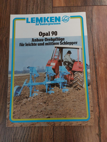 Original prospekt lemken opal - original,