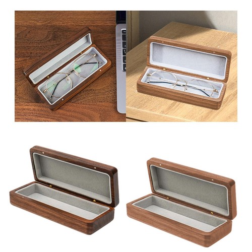 Brillenetui aus holz brille - brillenetui, (brille
