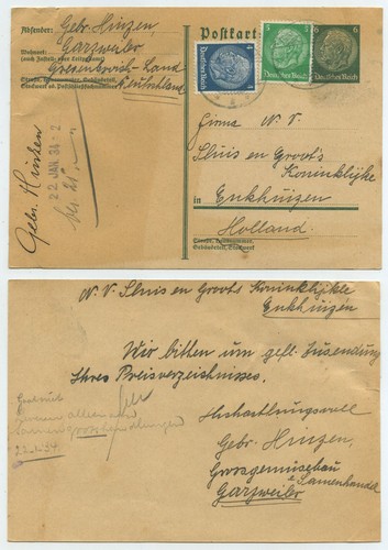 76949 ganzsache 218 - -,