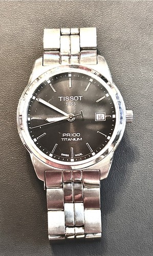 Tissot pr100 titanium - tissot,