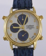 Pallas Söhnle W660 Damenuhr / Quartz /  Chronograph Vergoldet