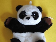 Handpuppen panda bär - 1x,