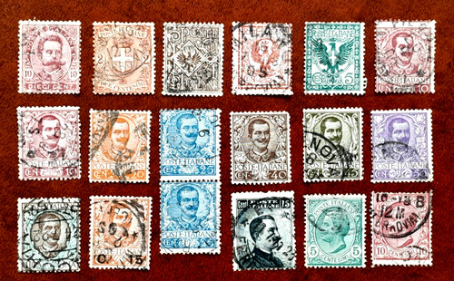 Alte briefmarken sammlung - alte,