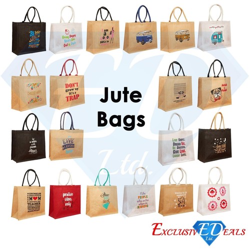 Kleine jute einkaufstasche - jute,