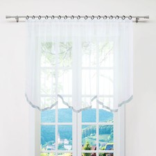 Scheibengardine Küche