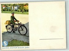 13464831 - Sachs Motor Motorrad AK Werbung Auto