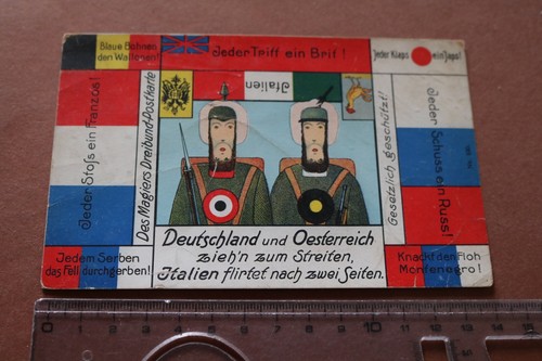 Tolle alte künstlerkarte - tolle,