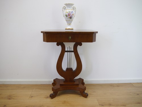 Biedermeier nähtisch tisch - biedermeier,