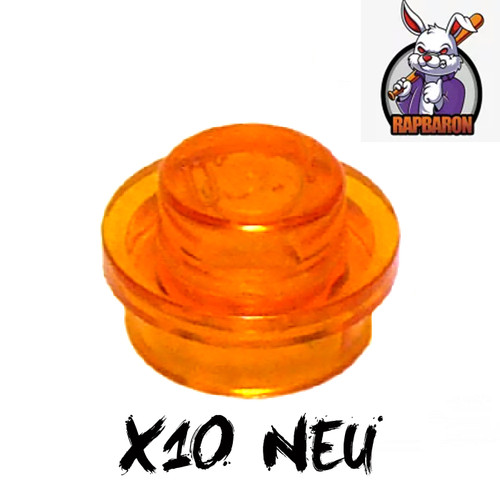 Lego 10x 1x1 platte - ●, ●