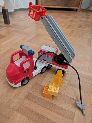 Lego duplo feuerwehrwagen - lego, duplo: