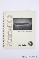 OBERHEIM MATRIX-1000 OWNERS