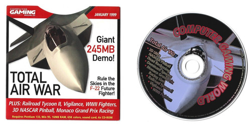 Computer gaming world demo - computer,