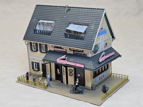 Vollmer 50711 biker shop - vollmer, h0