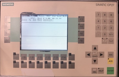 Siemens simatic operator panel - simatic,