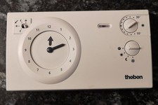 Theben RAM 722 Analog-Uhrenthermostat - Weiß Ramses