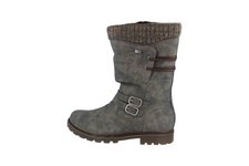 Remonte Stiefel in Übergrößen Grau D8478-45 große Damenschuhe