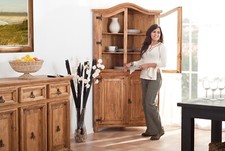 MEXICO Eckvitrine Eckschrank