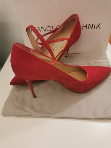 Rote pumps von manolo - rote, "manolo