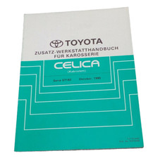 Toyota Celica Cabrio Zusatz Werkstatthandbuch Karosserie Modell ST182 Okt.1990