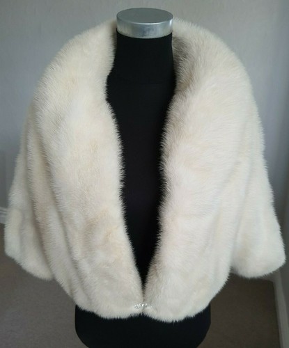 Weißer nerz bolero - nerz, jacke