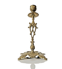 2 Prunkvolle Kerzenhalter