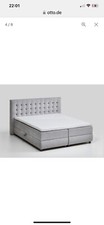 boxspringbett 200x220 mit bettkasten und topper